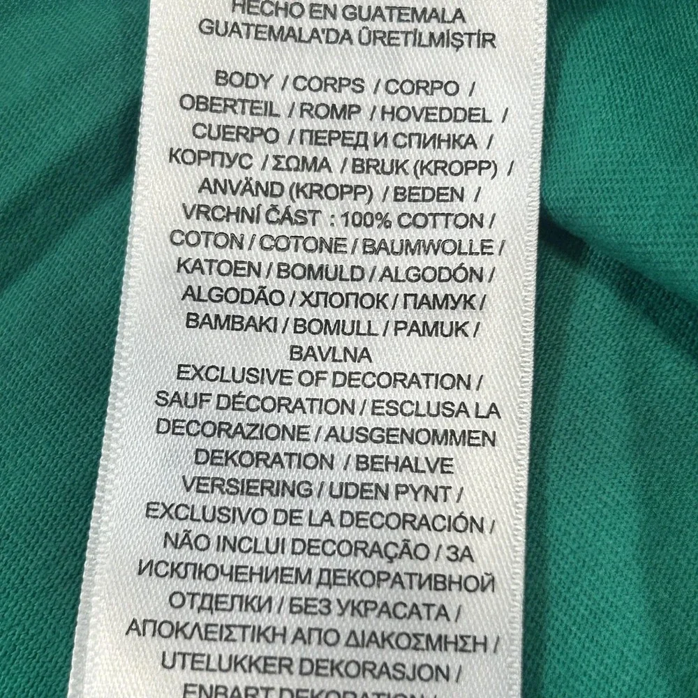 Polo Ralph Lauren Shirt Mens XL Green Classic Fit Crew Neck Logo T-Shirt NEW